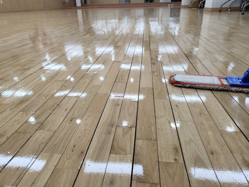 왕십리공공복합센터바닥왁스코팅